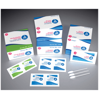 DYNAREX PREP PADS - Iodophor PVP Prep, Medium, 100/bx, 10 bx/cs | Quantity - 1x CS