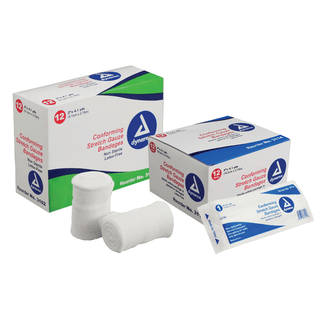 DYNAREX STRETCH GAUZE BANDAGES - Bandage, 6", Sterile, 6/bg, 8 bg/cs | Quantity - 1x CS