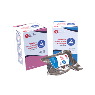 DYNAREX UNNA BOOT BANDAGE - Unna Boot Bandage, 4" x 10 yds, 12/cs | Quantity - 1x CS