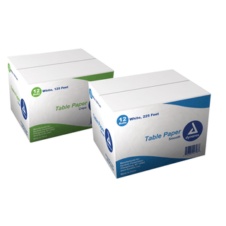 DYNAREX TABLE PAPER - Table Paper, 18" Smooth, 225 ft, 12/cs | Quantity - 1x CS