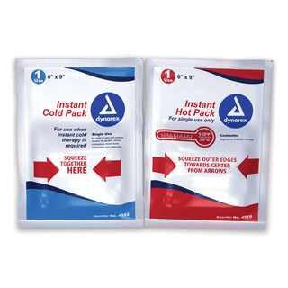 DYNAREX INSTANT COLD & HOT PACKS - Instant Hot Pack, 5" x 9", 24/cs | Quantity - 1x CS