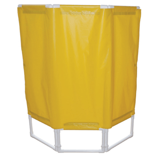 MJM PORTABLE PRIVACY SCREEN "7000" SERIES - Portable Privacy Screen, 3-Panel 21"W x 51"H, 2" Twin Nylon Casters | Quantity - 1x EA