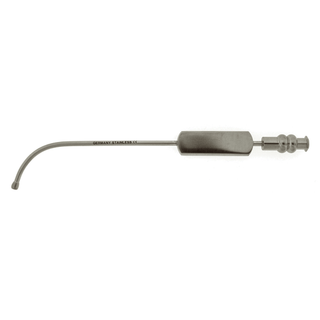BR SURGICAL VON EICKEN (KILLIAN) SUCTION TUBE - Von Eicken (Killian) Suction Tube, 3.0mm, Long Curve, 5" | Quantity - 1x EA