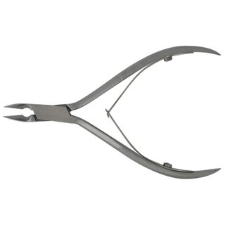 BR SURGICAL NAIL NIPPERS - Tissue & Cuticle Nipper, Convex Jaws, Double Spring, 6mm Tip, 4" | Quantity - 1x EA