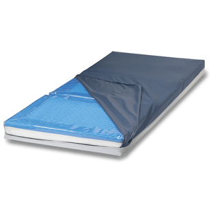 BLUE CHIP GEL-PRO OVERLAYS & MATTRESS REPLACEMENTS - Overlay Mattress, 4", Fits Invacare 42" Bariatric Bed, 400 lb Capacity | Quantity - 1x EA