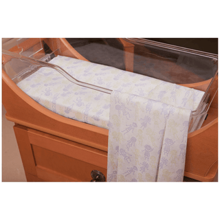 ENCOMPASS BASSINET SHEETS - Bassinet Sheet, Elastic Corners, Heavyweight, Limited Use, 13" x 27", Bears & Balloons Print, 25/bg, 8 bg/cs | Quantity - 1x CS