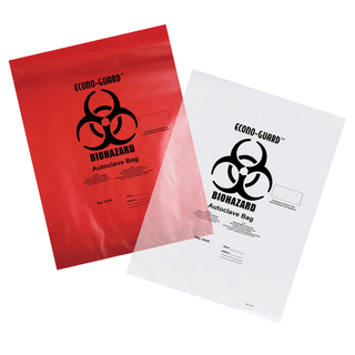 ACTION HEALTH ECONO-GUARD AUTOCLAVE BAGS - Autoclave Bag, 25" x 35", Red, 200 bg/cs | Quantity - 1x CS