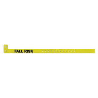 PRECISION DYNAMICS IMPRINTED ALERT BANDS - Alert Band Adult/ Ped, Allergy, Red, 500/bx | Quantity - 1x BX