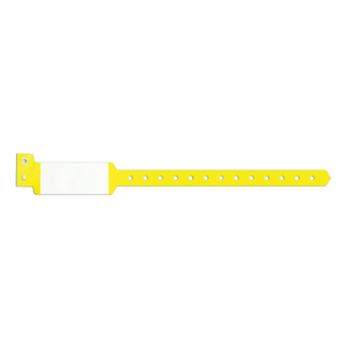 PRECISION DYNAMICS SENTRY SUPERBAND IMPRINTER BANDS - Infant Imprinter Band, 1 7/8" x 11/16", Specify Color: (11) White, (12) Pink or (18) Light Blue, 250/bx | Quantity - 1x BX