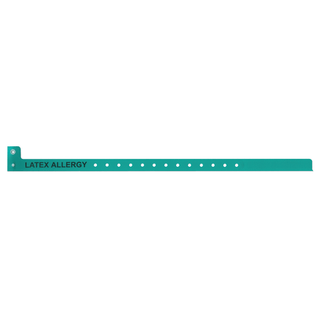 PRECISION DYNAMICS IMPRINTED ALERT BANDS - Alert Band Adult/ Ped, Allergy, Red, 500/bx | Quantity - 1x BX