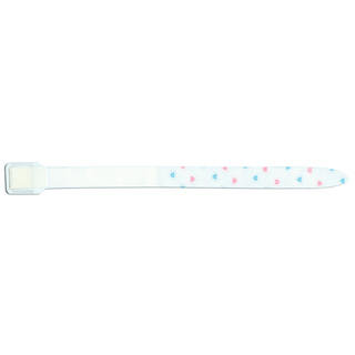 PRECISION DYNAMICS SOFT-LOCK IMPRINTER ID BRACELETS - Adult/ Infant ID Bracelet, 4-Part OB, Insert Band Style, Info Area For Adults: 2"L x 7/8"H, For Infants: 2 5/8"L x 3/8"H, Teddy Bears, 400/bx | Quantity - 1x BX