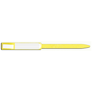 PRECISION DYNAMICS SOFT-LOCK INSERT CARD BANDS - Pediatric/ Infant Insert Card Band, 2 5/8" x 3/8", Specify Color: (11) White, (49) Snuggy Bears, 250/bx | Quantity - 1x BX