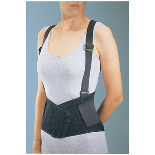 PROCARE INDUSTRIAL BACK SUPPORT - Back Support, Suspenders, Small (24"-30"), Black | Quantity - 1x EA
