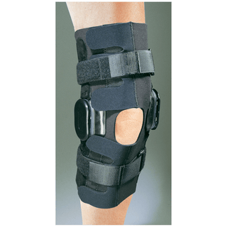 PROCARE ACTION NEOPRENE BRACE/WRAP - 1/8" - Neoprene Knee Brace/ Wrap, 17", Small 15"-18", Black | Quantity - 1x EA
