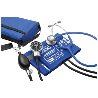 ADC PRO'S COMBO III POCKET ANEROID KIT - Pocket Aneroid/ Scope, Dark Green, Latex Free (LF) | Quantity - 1x EA