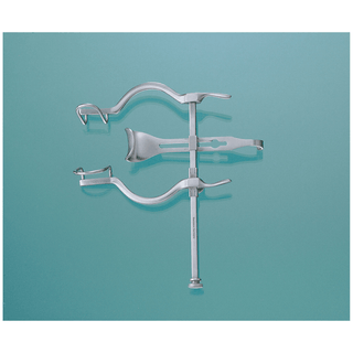 MILTEX BALFOUR RETRACTORS - Abdominal Retractor, 7" Spread, Solid Side Blades 2"D & Solid Center Blade 3" x 1"D | Quantity - 1x EA