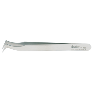 MILTEX SWISS JEWELER STYLE FORCEPS - Style 1 Jeweler Style Forceps, Fine, 4" | Quantity - 1x EA