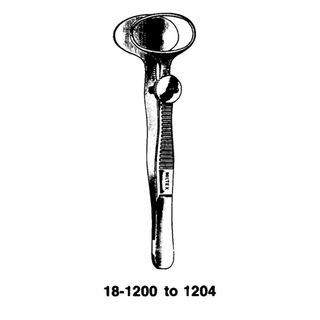 MILTEX DESMARRES CHALAZION FORCEPS - Desmarres Chalazion Forceps, 3", Medium, Inside Ring Measures 12 x 23mm | Quantity - 1x EA