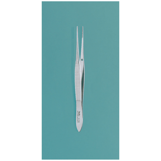 MILTEX EYE DRESSING FORCEPS - Eye Dressing Forceps, 4" Straight, Delicate, 0.5mm Wide Tips | Quantity - 1x EA