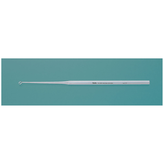MILTEX BUCK EAR CURETTES - 0 Ear Curette, Blunt, Straight Size | Quantity - 1x EA