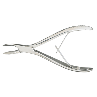 MILTEX ORAL SURGERY RONGEUR - Oral Surgery Rongeur, 5", No. 4 Pattern, Slightly Curved Beaks | Quantity - 1x EA
