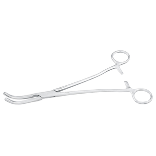 MILTEX Z-TYPE HYSTERECTOMY/PARAMETRIUM SCISSORS & FORCEPS - Forceps, 9" (24.1cm), Curved, Flared Shanks | Quantity - 1x EA