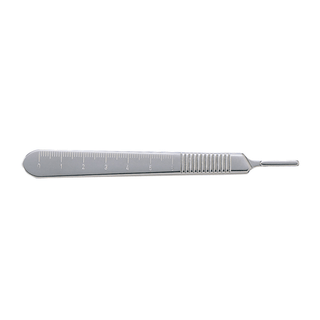 MILTEX SCALPEL HANDLES - 3 Scalpel Handle, 5", Fits Blade Sizes 10, 11, 12, 12B, 15 & 15C | Quantity - 1x EA