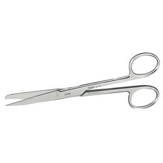 MILTEX STANDARD PATTERN OPERATING SCISSORS - Operating Scissors, 5", Sharp-Blunt Points, Straight, SuperCut Blade | Quantity - 1x EA