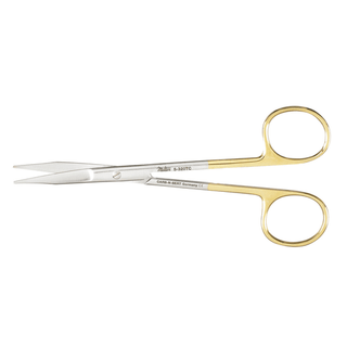 MILTEX GOLDMAN-FOX WOUND DEBRIDEMENT SCISSORS - Wound Debridement Scissors, 5" Curved, SuperCut Blade | Quantity - 1x EA