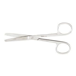 MILTEX STANDARD PATTERN OPERATING SCISSORS - Operating Scissors, 5", Sharp-Blunt Points, Straight, SuperCut Blade | Quantity - 1x EA
