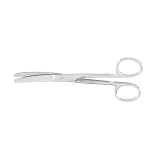 MILTEX STANDARD PATTERN OPERATING SCISSORS - Operating Scissors, 5", Sharp-Blunt Points, Straight, SuperCut Blade | Quantity - 1x EA