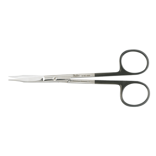 MILTEX GOLDMAN-FOX WOUND DEBRIDEMENT SCISSORS - Wound Debridement Scissors, 5" Curved, SuperCut Blade | Quantity - 1x EA