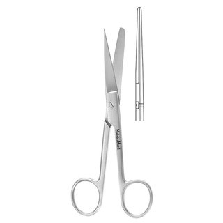 MILTEX MEISTERHAND OPERATING ROOM (O.R.) SCISSORS - O.R. Scissors, 5", Blunt/ Blunt | Quantity - 1x EA