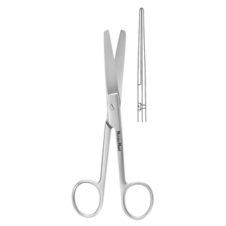 MILTEX MEISTERHAND OPERATING ROOM (O.R.) SCISSORS - O.R. Scissors, 5", Blunt/ Blunt | Quantity - 1x EA