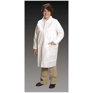 ALPHA PROTECH CRITICAL COVER COMFORTECH LAB COATS - Lab Coat, X-Large, 3 Pockets, Tapered Collar, Elastic Wrist, 25/cs | Quantity - 1x CS