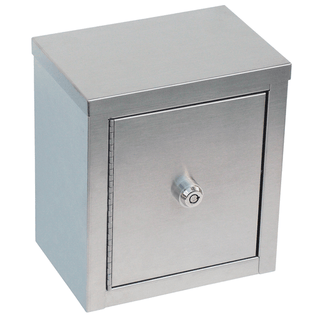 OMNIMED BEAM DOUBLE DOOR NARCOTIC CABINETS - Mini Narcotic Cabinet, 9"H x 8"W x 5 5/8"D | Quantity - 1x EA