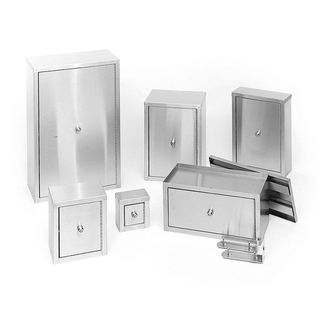 OMNIMED BEAM DOUBLE DOOR NARCOTIC CABINET ACCESSORIES - Replacement Lock & 3 Flat Keys | Quantity - 1x EA