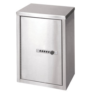 OMNIMED BEAM DOUBLE DOOR NARCOTIC CABINETS - Mini Narcotic Cabinet, 9"H x 8"W x 5 5/8"D | Quantity - 1x EA