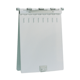 OMNIMED BEAM CHARTHOLDERS - Clear Anodized Aluminum Chartholder | Quantity - 1x EA