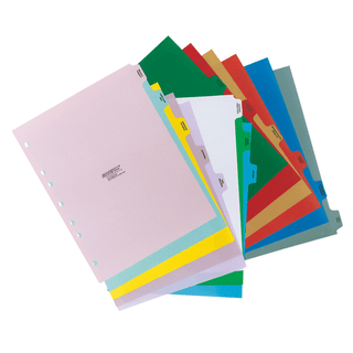 OMNIMED BEAM CUSTOM POLY DIVIDER SETS - 11 Tab/Set Divider Sets | Quantity - 1x SET