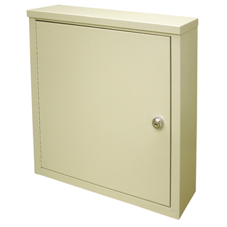 OMNIMED BEAM WALL STORAGE CABINETS - Storage Cabinet, Light Grey, 12"H x 9"W x 4"D & 1 shelf | Quantity - 1x EA