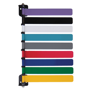 OMNIMED BEAM CUSTOM ROOM ID FLAG SYSTEM - Custom 6 Flag System, 4" | Quantity - 1x EA