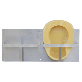 OMNIMED BEAM DOUBLE BEDPAN RACKS - Bedpan Rack, Aluminum, Holds 2 Side By Side, 28"W x 12"H | Quantity - 1x EA