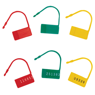 OMNIMED BEAM SAFETY CONTROL SEALS - Safety Control Seals & Numbers, Green, 100/pkg | Quantity - 1x PKG