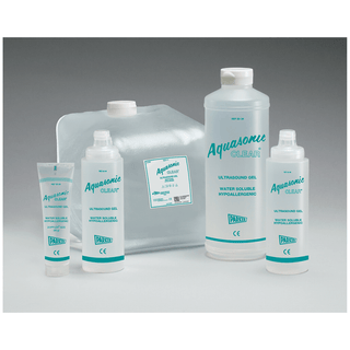 PARKER LABS AQUASONIC CLEAR ULTRASOUND GEL - Ultrasound Gel, 5 Liter SONICPAC & Disposable Bottle, 4/cs (091018) | Quantity - 1x CS