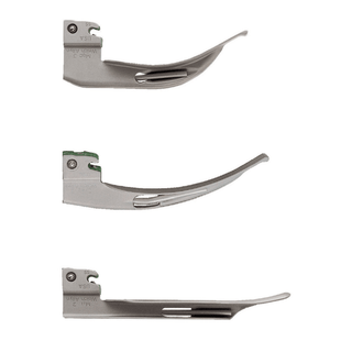 WELCH ALLYN LARYNGOSCOPE BLADES - Fiber Optic - English MacIntosh Blade, Size 3  | Quantity - 1x EA