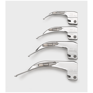 WELCH ALLYN LARYNGOSCOPE BLADES - Fiber Optic - English MacIntosh Blade, Size 3  | Quantity - 1x EA