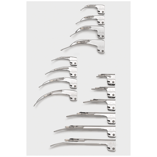 WELCH ALLYN LARYNGOSCOPE BLADES - Fiber Optic - English MacIntosh Blade, Size 3  | Quantity - 1x EA