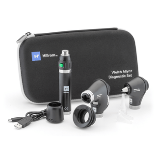 WELCH ALLYN PANOPTIC OPHTHALMOSCOPE & MACROVIEW OTOSCOPE COMBO - GS777 Integrated Wall System, PanOptic Ophthalmoscope, Macroview Otoscope, iExaminer, for CSM  | Quantity - 1x EA