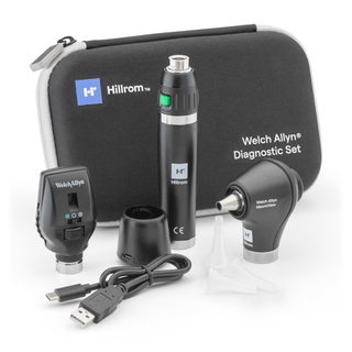 WELCH ALLYN MACROVIEW OTOSCOPE & ACCESSORIES - Diagnostic Set, Macroview Otoscope, 117 LED, Lithium-Ion  (HAZMAT Fees Apply, cannot ship via Air or to AK, GU, HI, MP, PR, VI) | Quantity - 1x EA